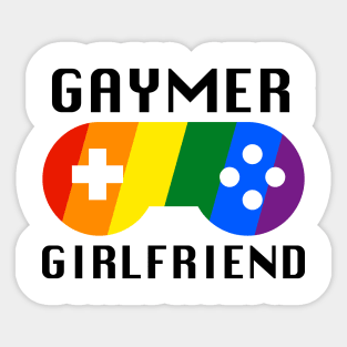 Gaymer Girlfriend Sticker